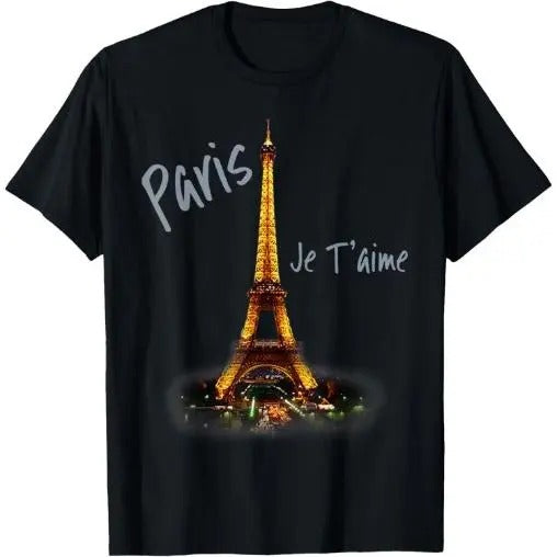 Eiffel Tower Paris Vintage I Love Paris France T-Shirt Made in USA Hoodie, Sweatshirt | UrbanDripWear.com