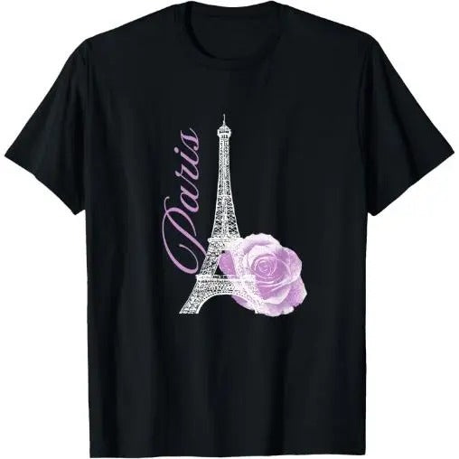 Eiffel Tower T-shirt, Paris France Souvenir T-Shirt Made in USA Hoodie, Sweatshirt | UrbanDripWear.com