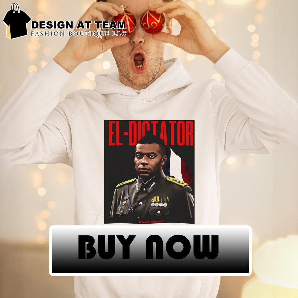 El-Dictator Kylian Mbappe France World Cup 2026 portrait shirt