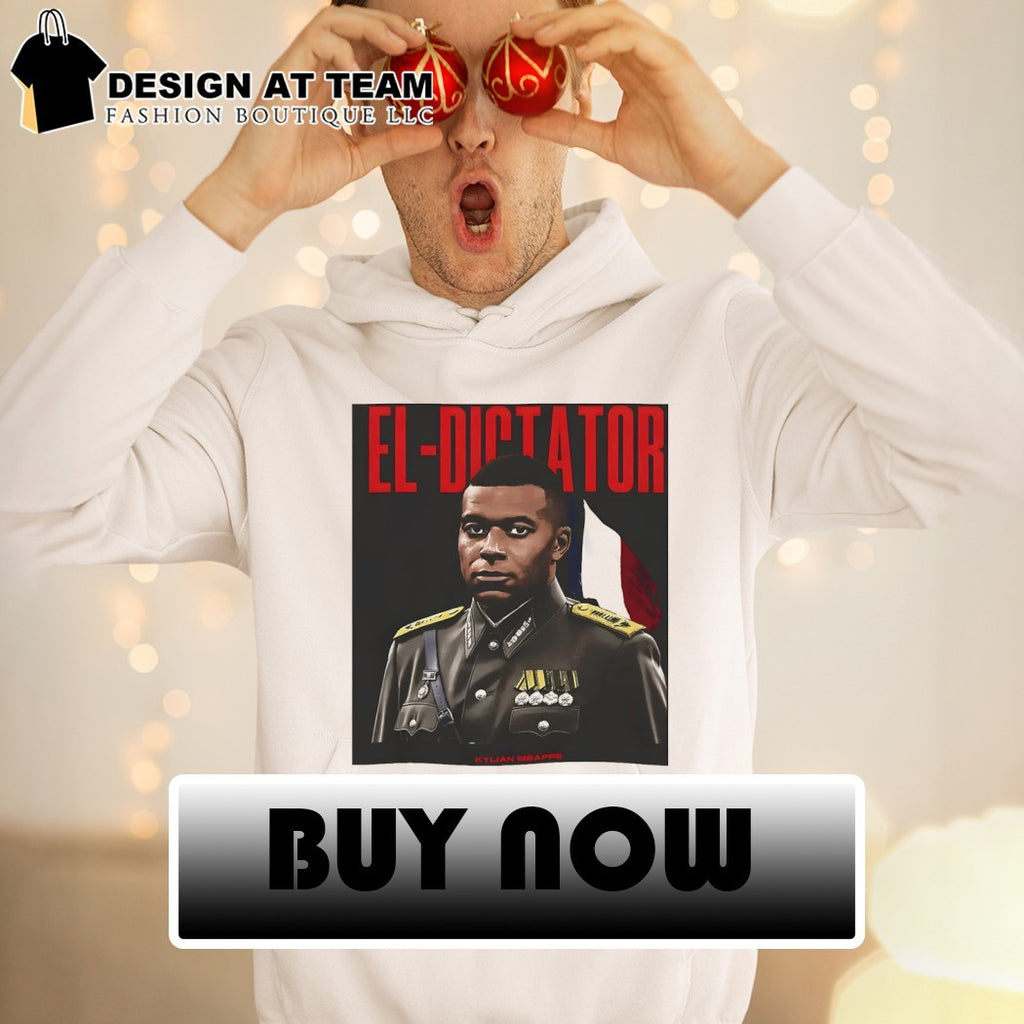 El-Dictator Kylian Mbappe portrait shirt