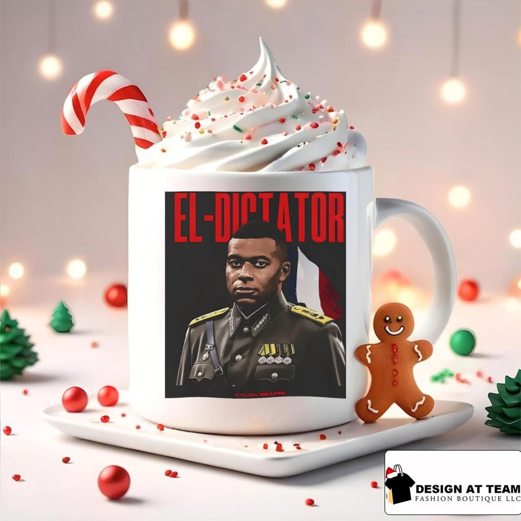El-Dictator Kylian Mbappe portrait shirt