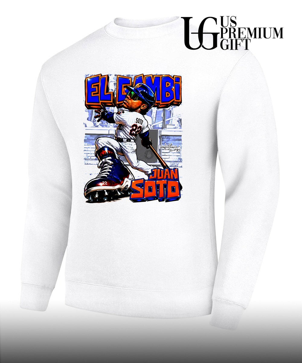 El Gambi Juan Soto New York Mets baseball 2026 signature caricature shirt