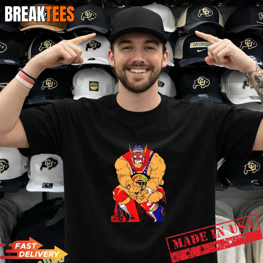 El Grande Americano x Batman WWE graphic Shirt