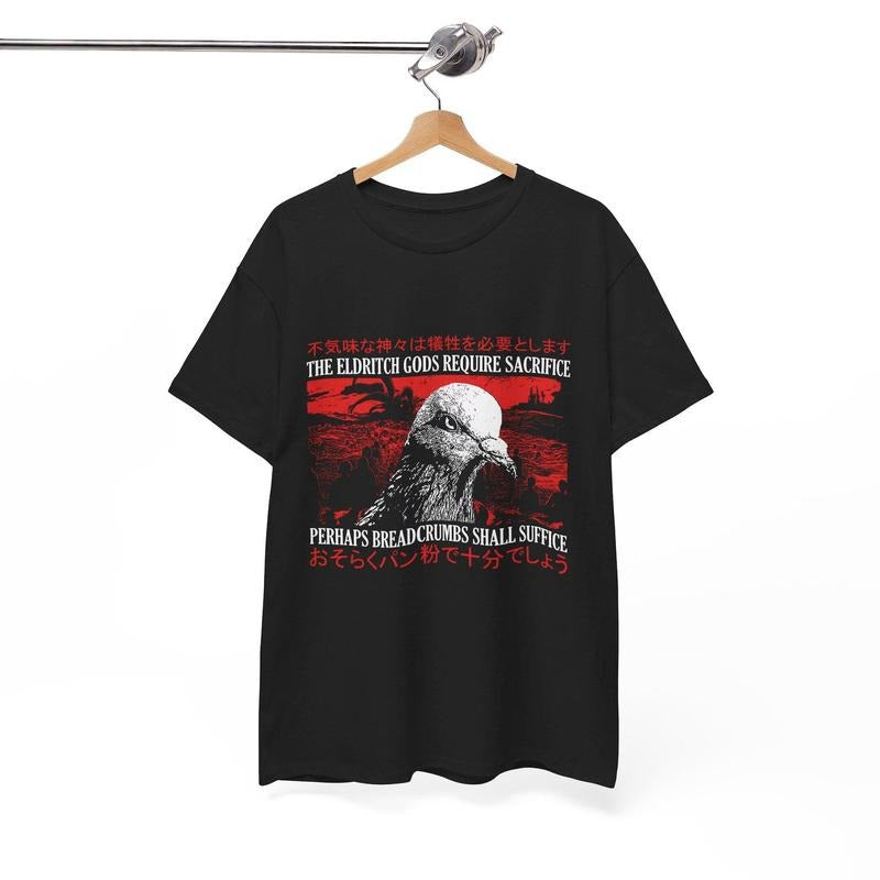 Eldritch Gods Pigeon T-Shirt Hoodie, Sweatshirt | UrbanDripWear.com