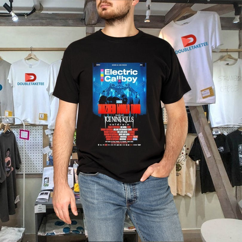 Electric Callboy Tanzneid World Tour 2026 Dates Shirts