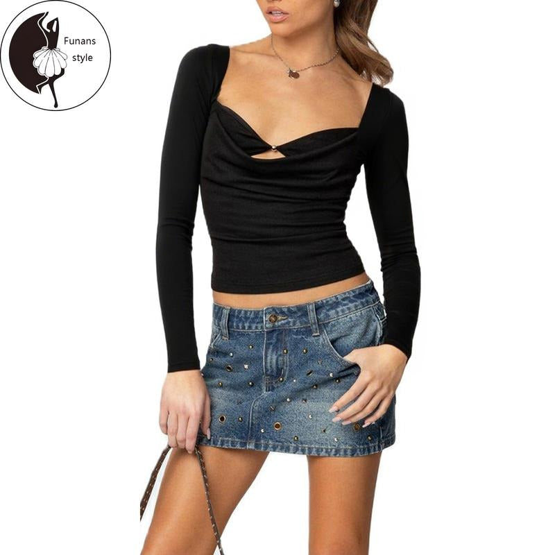 "Elevate Your Style with Our Long Sleeve T-Shirt in Multiple Colors and Sizes - Fashionable and Comfortable!"