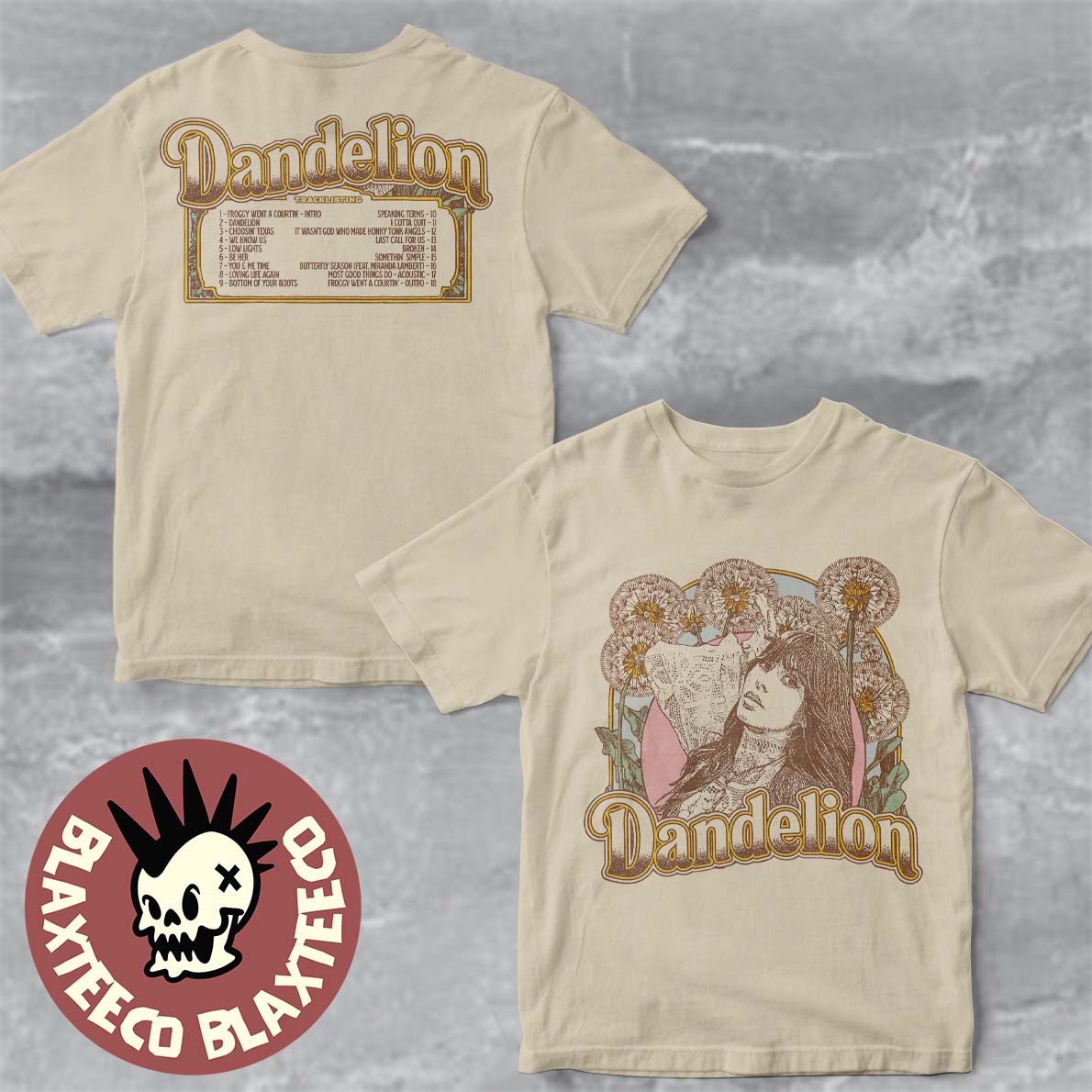 Ella Langley Dandelion Tracklist T-Shirt