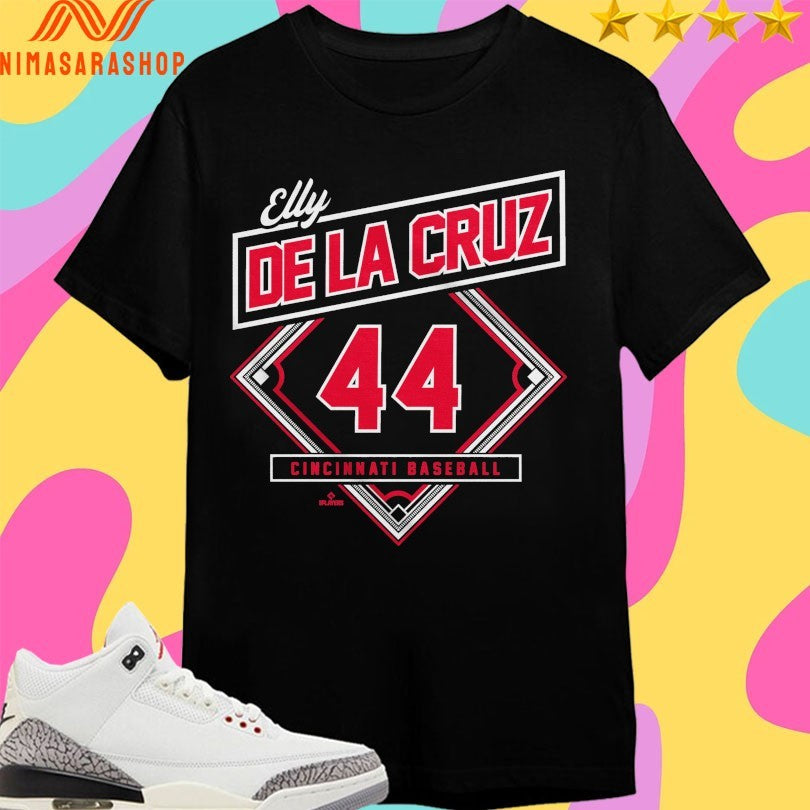 Elly De La Cruz 44 Cincinnati Baseball Classic Diamond Shirts
