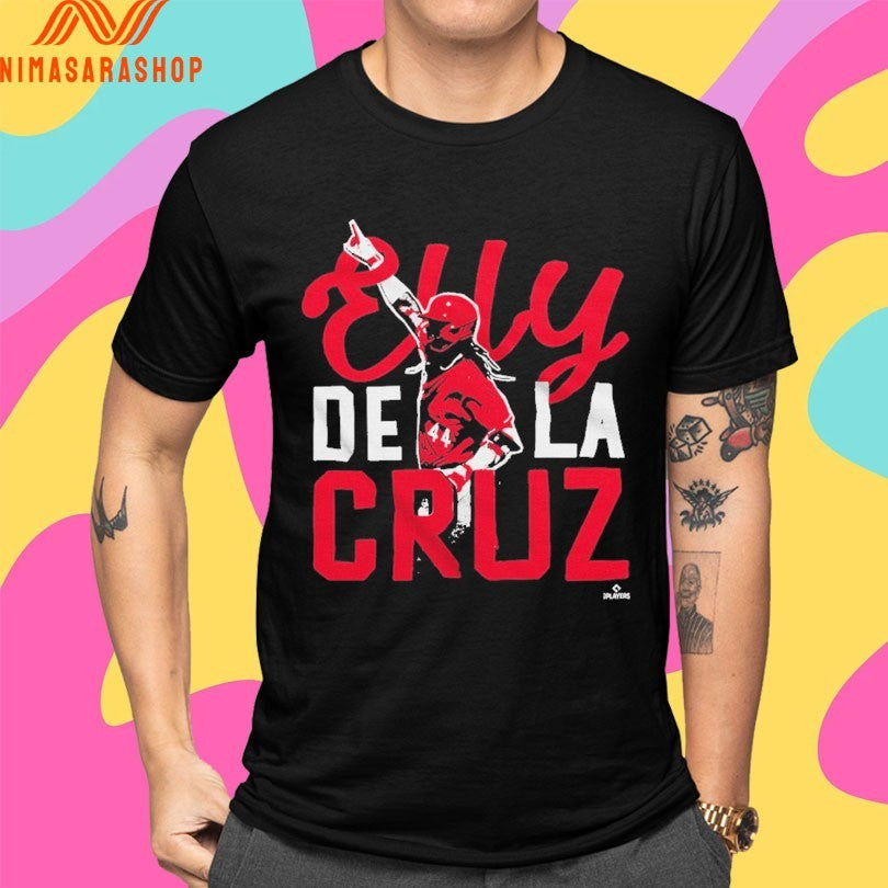 Elly De La Cruz Handcrafted Superstar Shirts