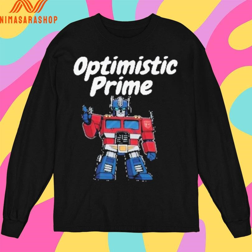 Elon Musk Optimistic Prime Shirts