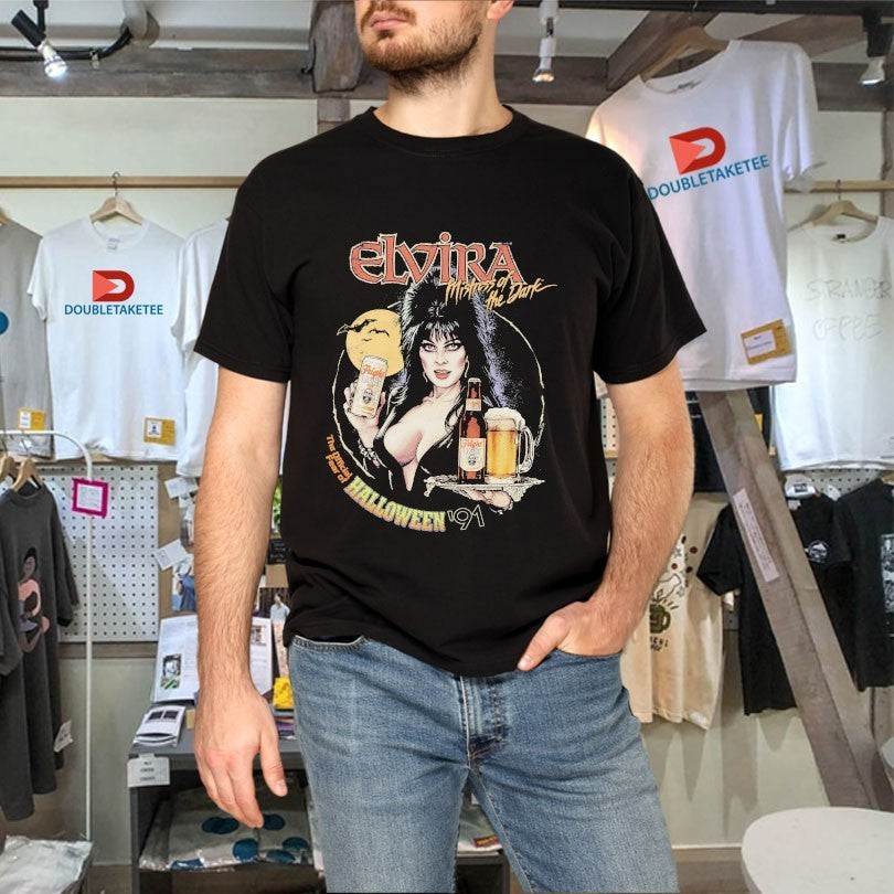 Elvira Mistress Of The Dark Fear Of Halloween Fright Light Shirts