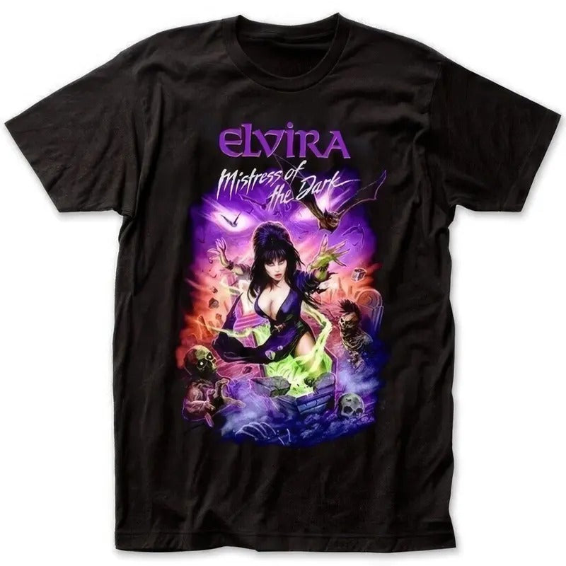 Elvira Mistress T-Shirt the Dark Tee Hoodie, Sweatshirt | UrbanDripWear.com