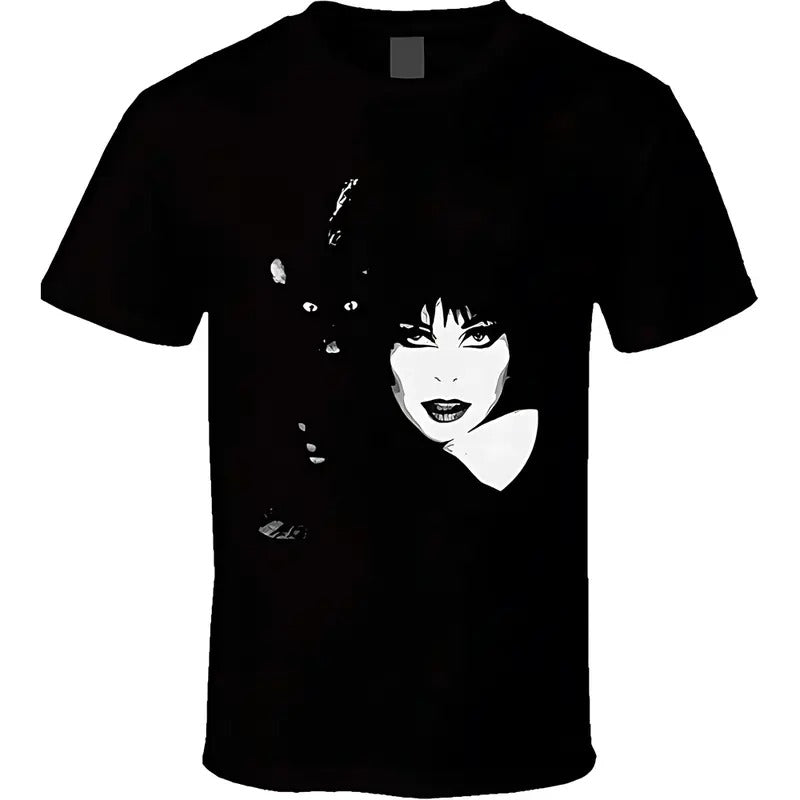 Elvira mistress of the dark cat T-shirt Hoodie, Sweatshirt | UrbanDripWear.com