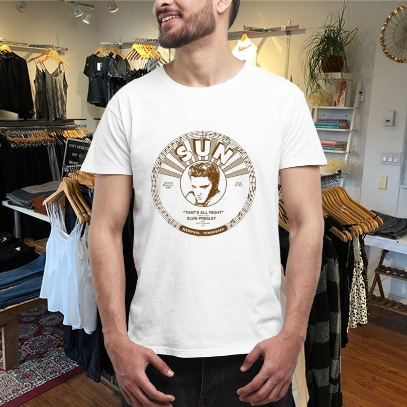 Elvis Presley That’s All Right Sun Records Memphis Tennessee Shirts