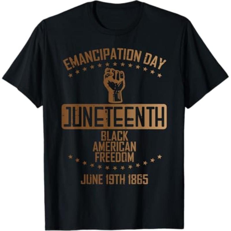 Emancipation Juneteenth Fist June 19th 1865 Men Women Kids T-Shirt Hoodie, Sweatshirt | UrbanDripWear.com