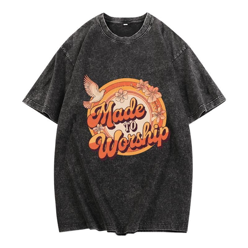 Embrace a Retro Aesthetic with a Washed T