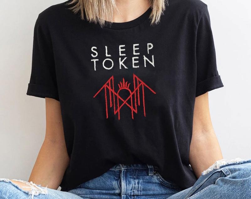 Embroidered Log0 Sleep Toklen Tshirt, Gift for fans  Cotton Tee Hoodie, Sweatshirt | UrbanDripWear.com