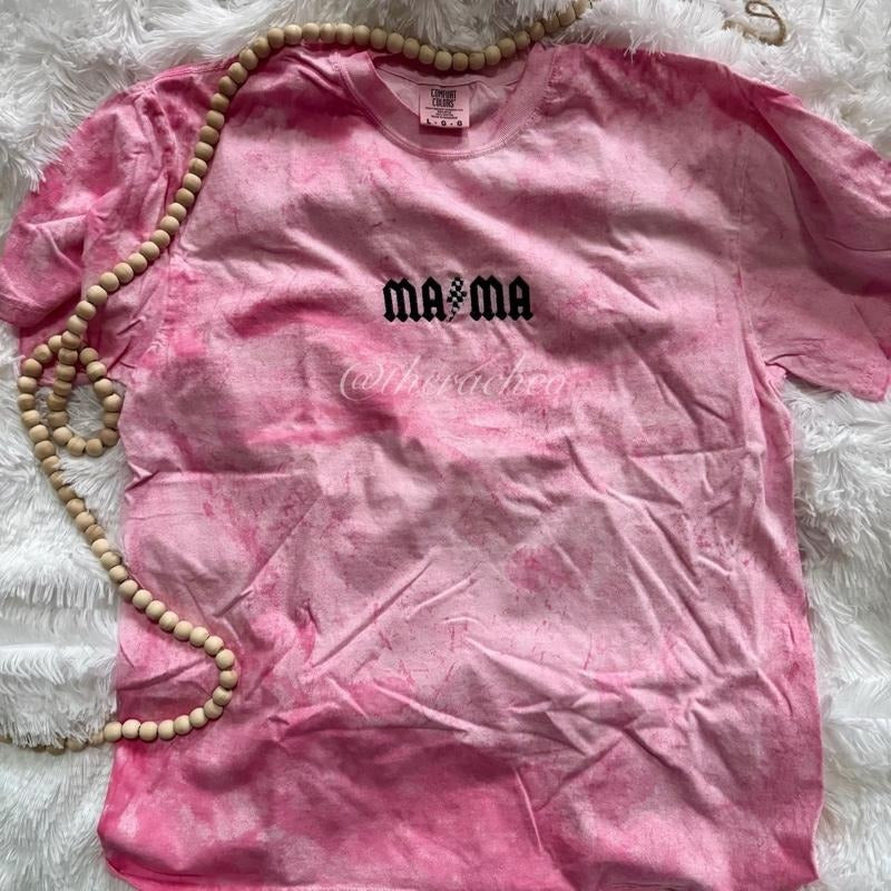 Embroidered Mama Tshirt, Cute Mama Tshirt Hoodie, Sweatshirt | UrbanDripWear.com