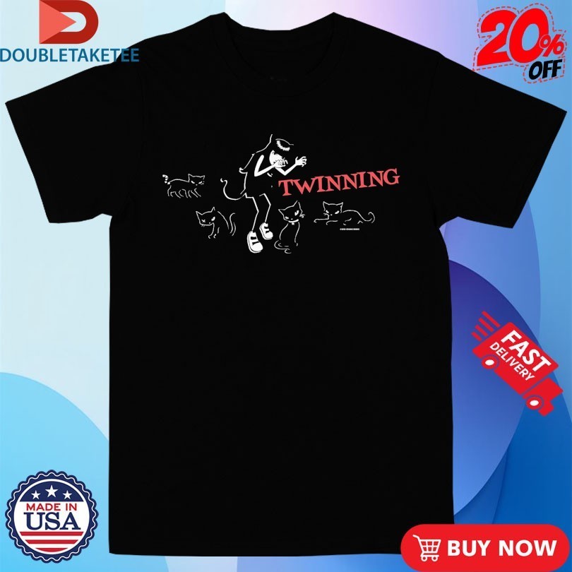 Emily The Strange Twinning Scaredy Cat Shirts