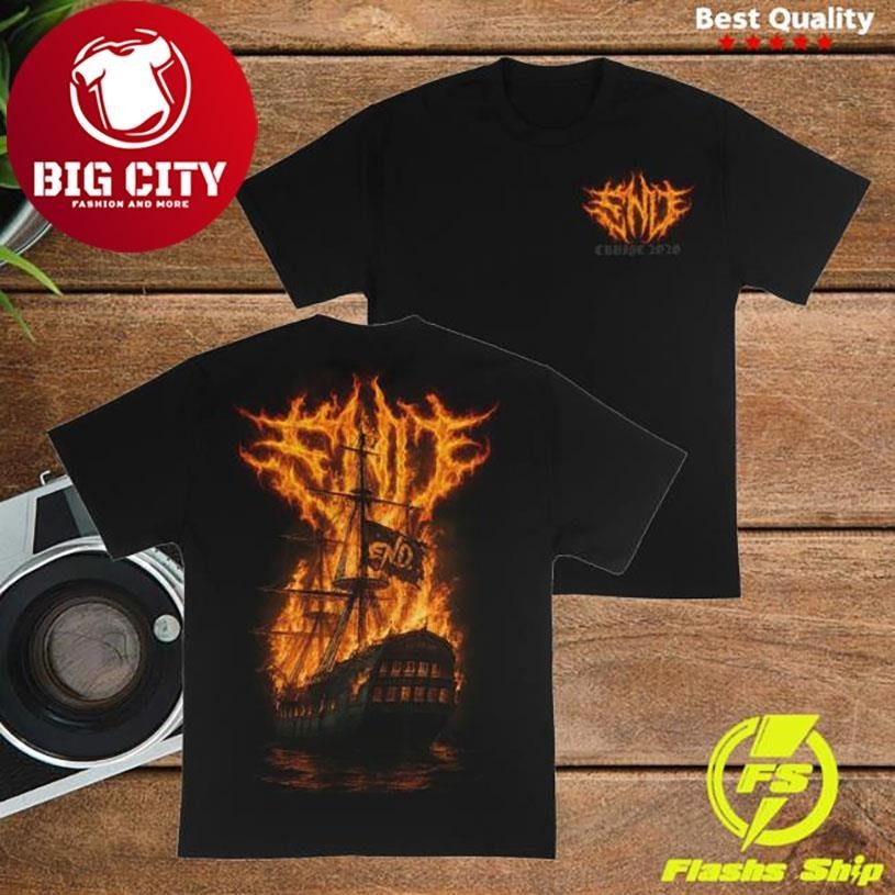 Emo’s Not Dead Burn The Fleet Two Sided Shirt