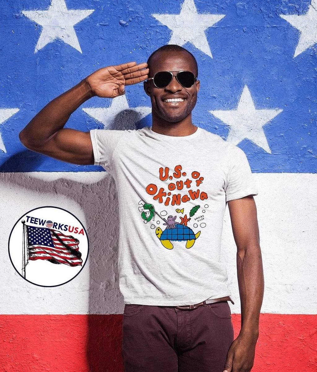 Empire Files US out of Okinawa Sea Turtle T-Shirt