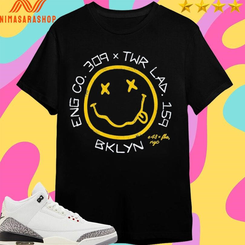 Eng Co 309 X Twr Lad 159 Bklyn E48 X Fba Nyc Shirts