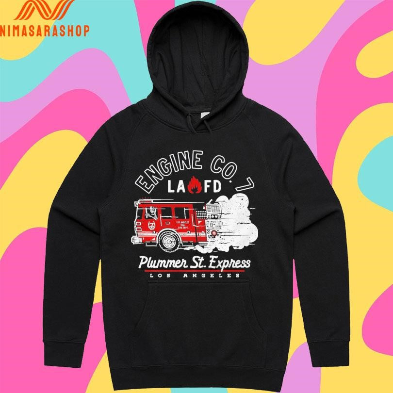 Engine Co 7 LAFD Plummer St Express Los Angeles Shirts