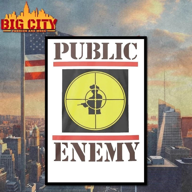 Eric Sohn With Public Enemy T-shirt