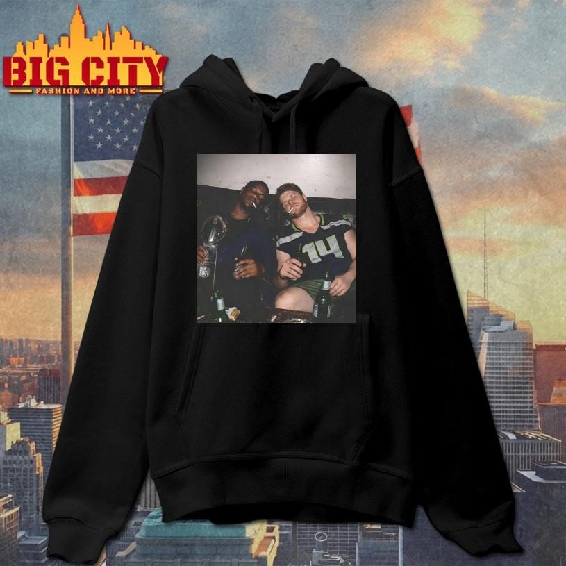 Ernest Jones and Sam Darnold Smoking Shirt