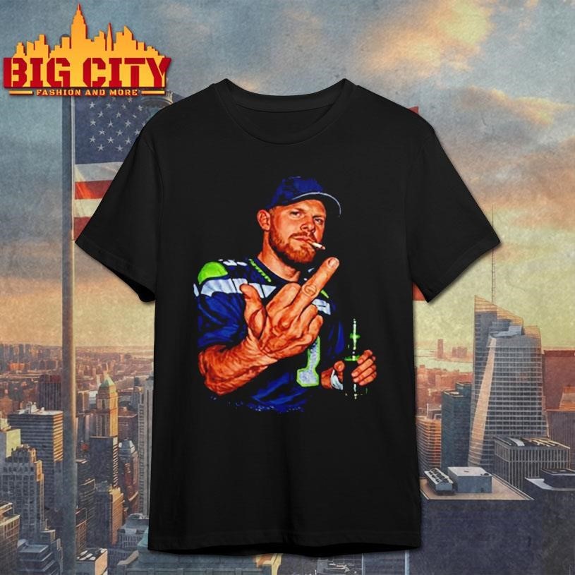Ernest jones sam darnold middle finger shirt