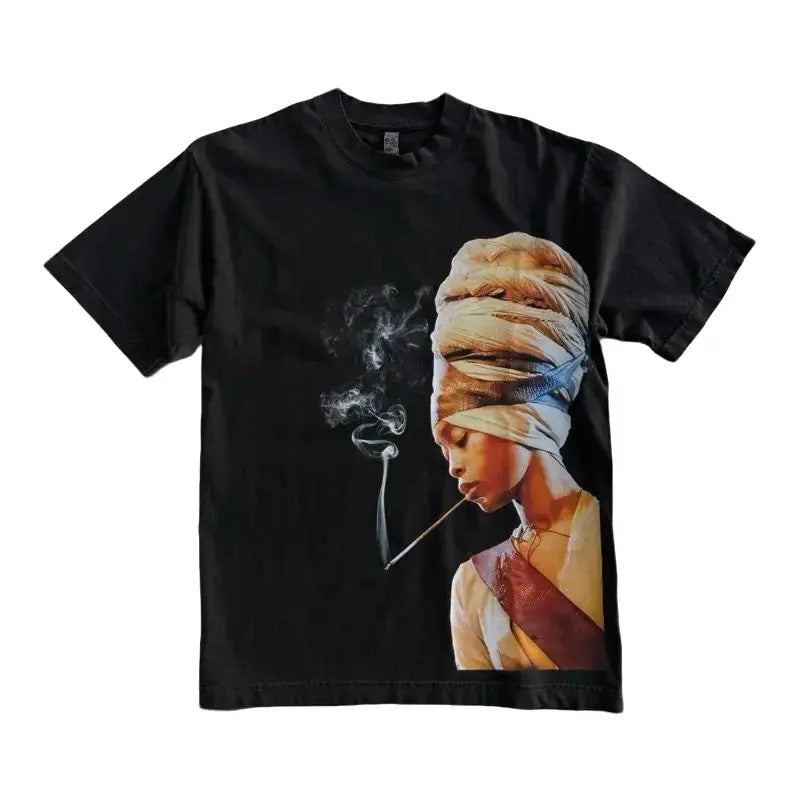 Erykah Badu Vintage Round Neck Style TShirt Hoodie, Sweatshirt | UrbanDripWear.com