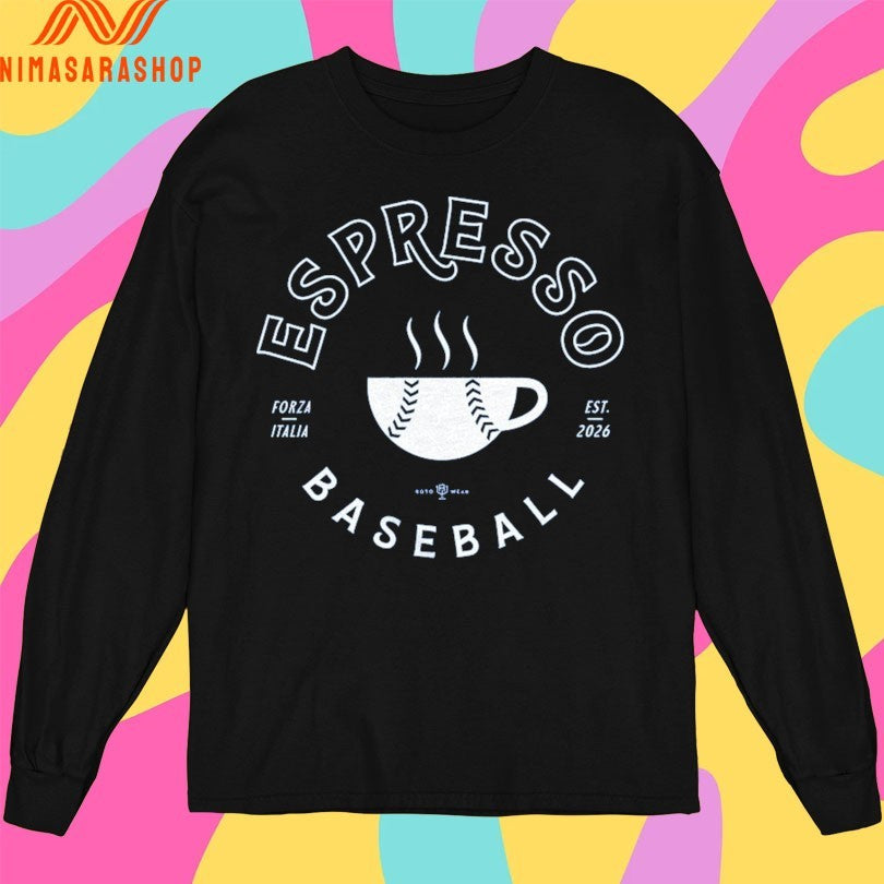 Espresso Baseball Forza Italia Est 2026 Shirts