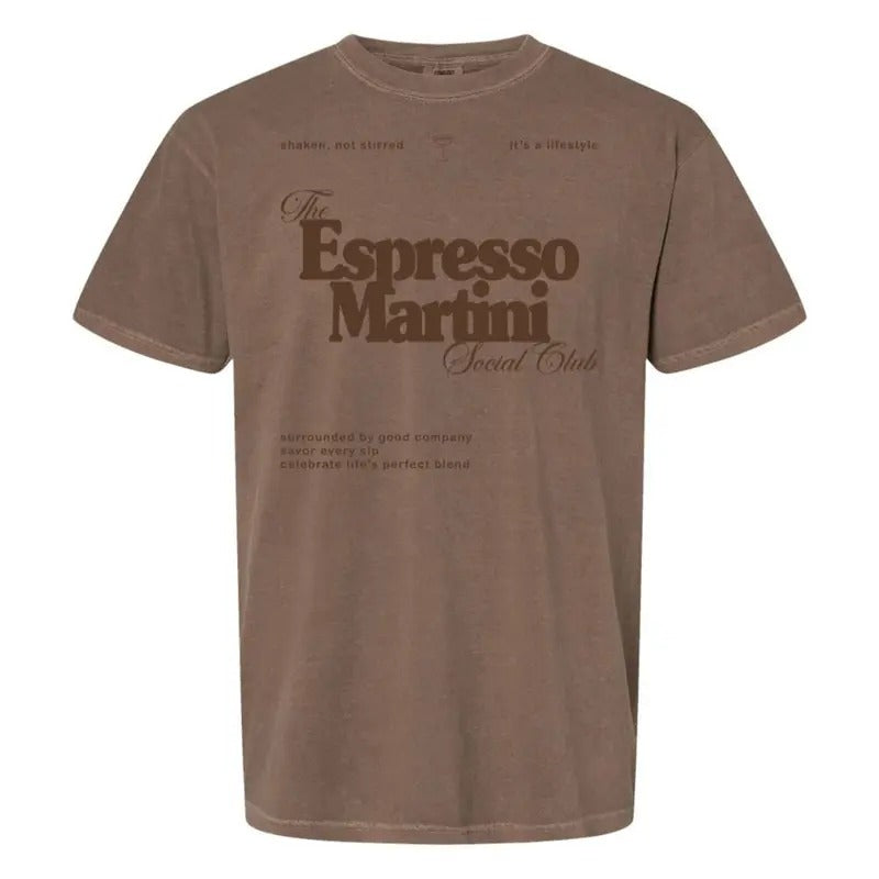 'Espresso Martini Social Club' T-Shirt Hoodie, Sweatshirt | UrbanDripWear.com