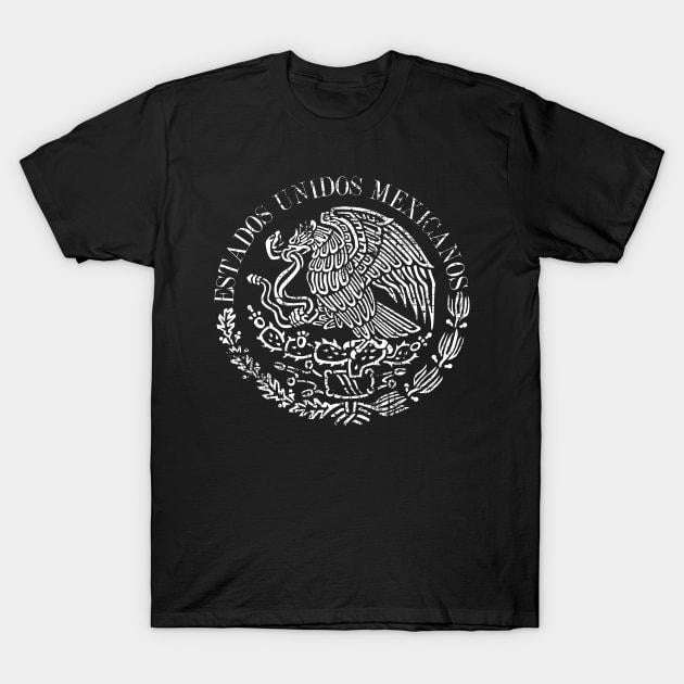 Estados Unidos Mexicanos - Mexican Coat of arms - Grunge design T-Shirt Hoodie, Sweatshirt | UrbanDripWear.com