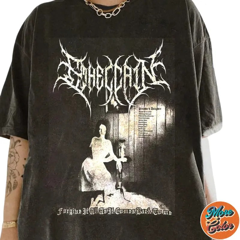 Ethel Cain Preacher's Daughter Black Metal Movie Vintage Shirts, Cotton Unisex T-Shirt, Crew Neck, Size S- 3XL, Menswear...
