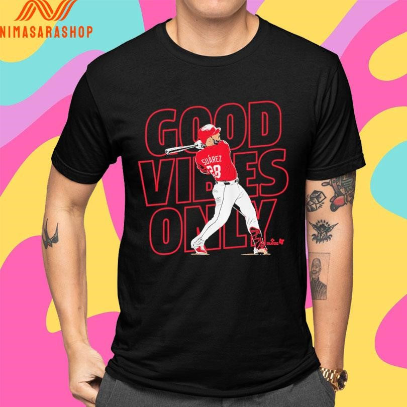 Eugenio Suarez Cincinnati Reds Good Vibes Only Cincinnati Shirts