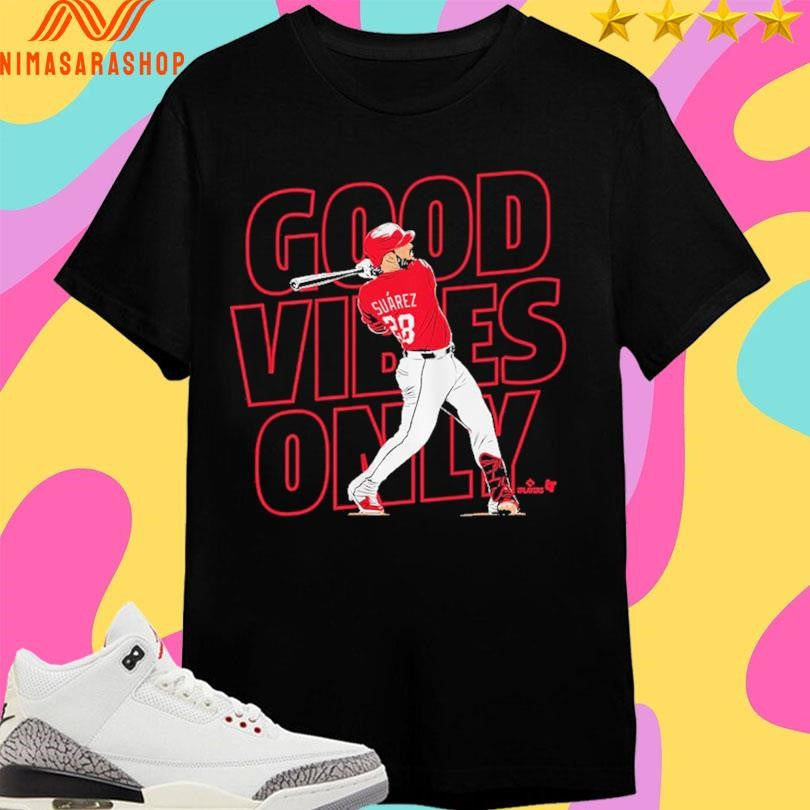 Eugenio Suarez Cincinnati Reds Good Vibes Only Cincinnati Shirts