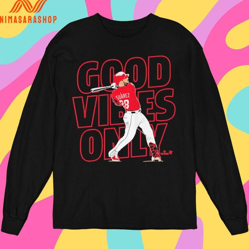 Eugenio Suarez Cincinnati Reds Good Vibes Only Cincinnati Shirts