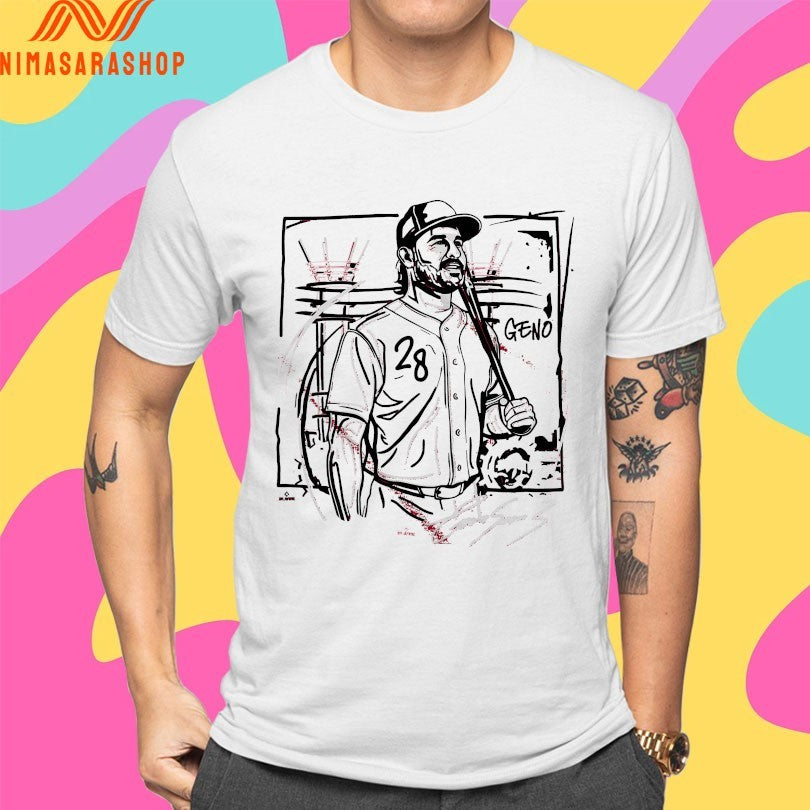Eugenio Suarez Drip And Splatter Shirts