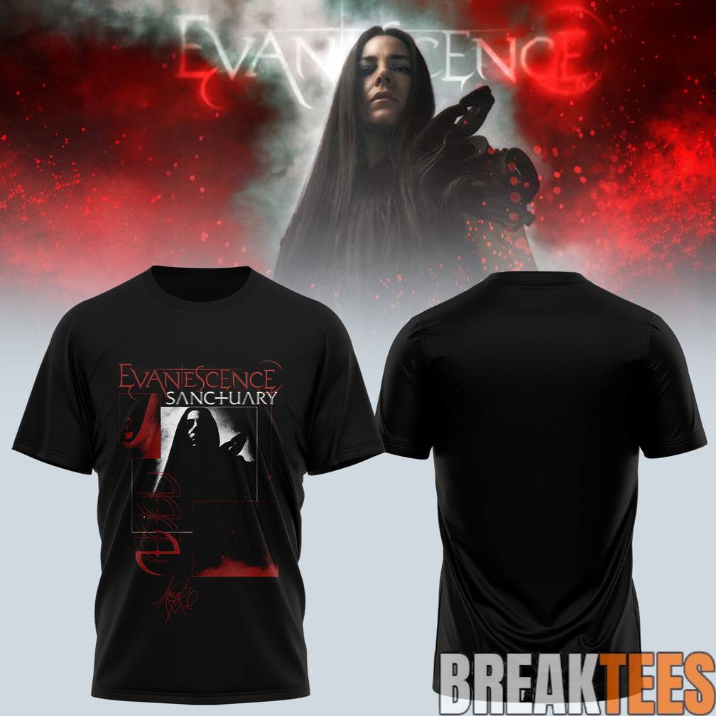 Evanescence World Tour 2026 Sanctuary Shirt