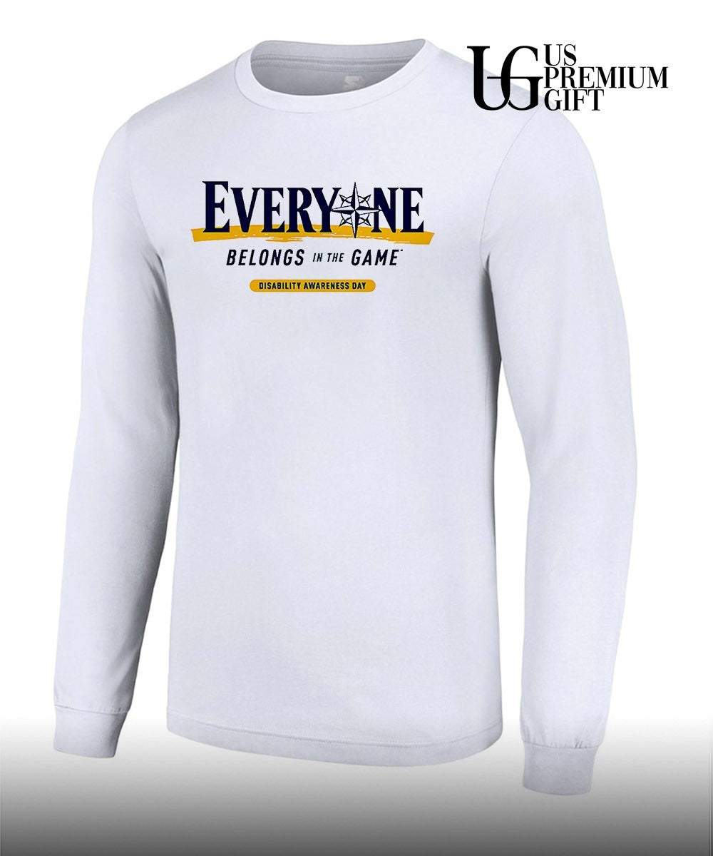 Everyone Belongs In The Game Seattle Mariners Disability Awareness Day 2026 shirt