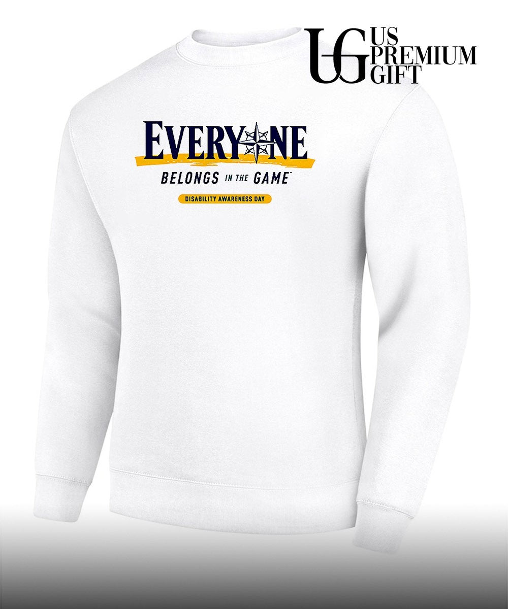 Everyone Belongs In The Game Seattle Mariners Disability Awareness Day 2026 shirt