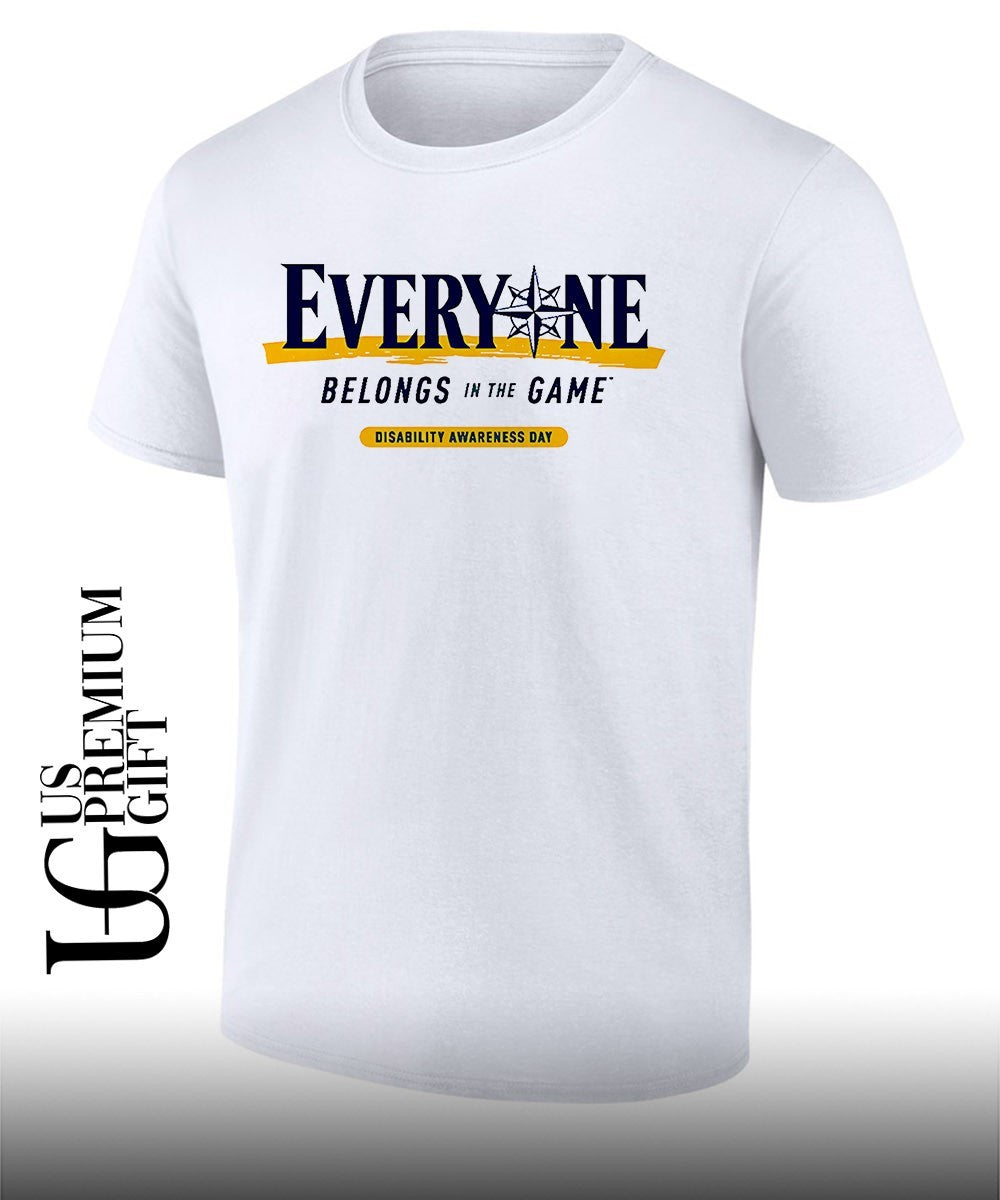Everyone Belongs In The Game Seattle Mariners Disability Awareness Day 2026 shirt