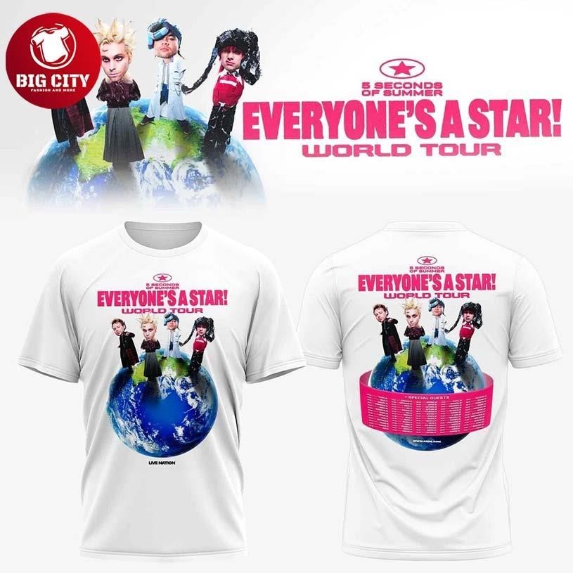 Everyone’s A Star World Tour 2026 Limited Two Sided Shirt