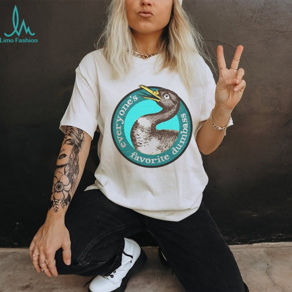 Everyone’s Favorite Dumbass Bird Vintage Circle Graphic T Shirt