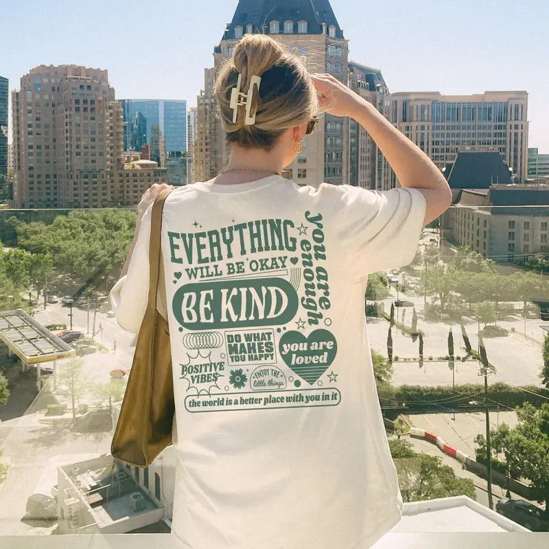 Everything Will Be Okay Shirt Mental Health Shirt Hoodie, Sweatshirt | UrbanDripWear.com