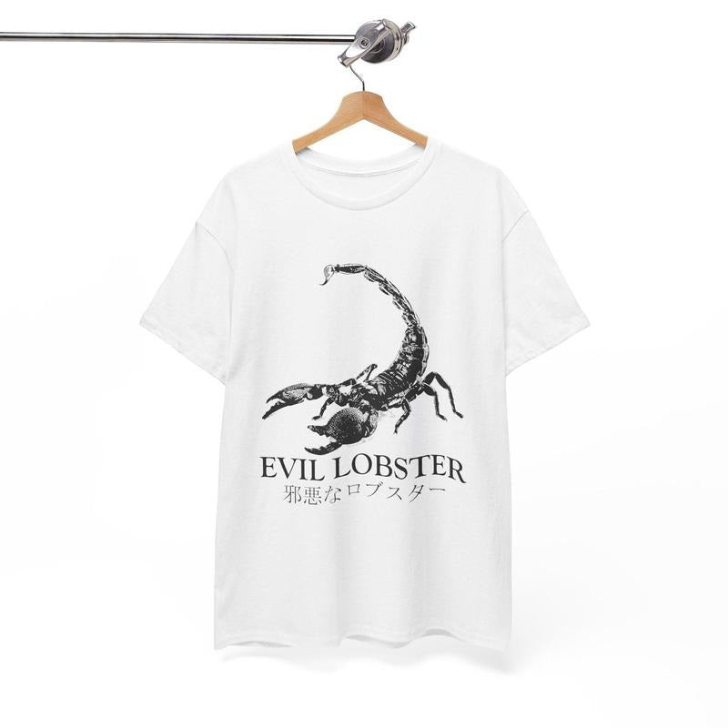 Evil Lobster Japanese Scorpion T-Shirt Hoodie, Sweatshirt | UrbanDripWear.com
