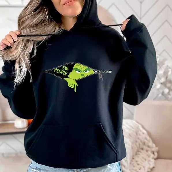 Ew People Sweatshirt, Funny Christmas Hoodie,Family Christmas Movie Shirt,Best Chrismas Gift Ideas, Christmas...