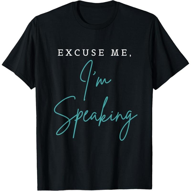 Excuse Me I'm Speaking Funny Kamala Harris Joe Biden Trump T-Shirt made in usa Hoodie, Sweatshirt | UrbanDripWear.com