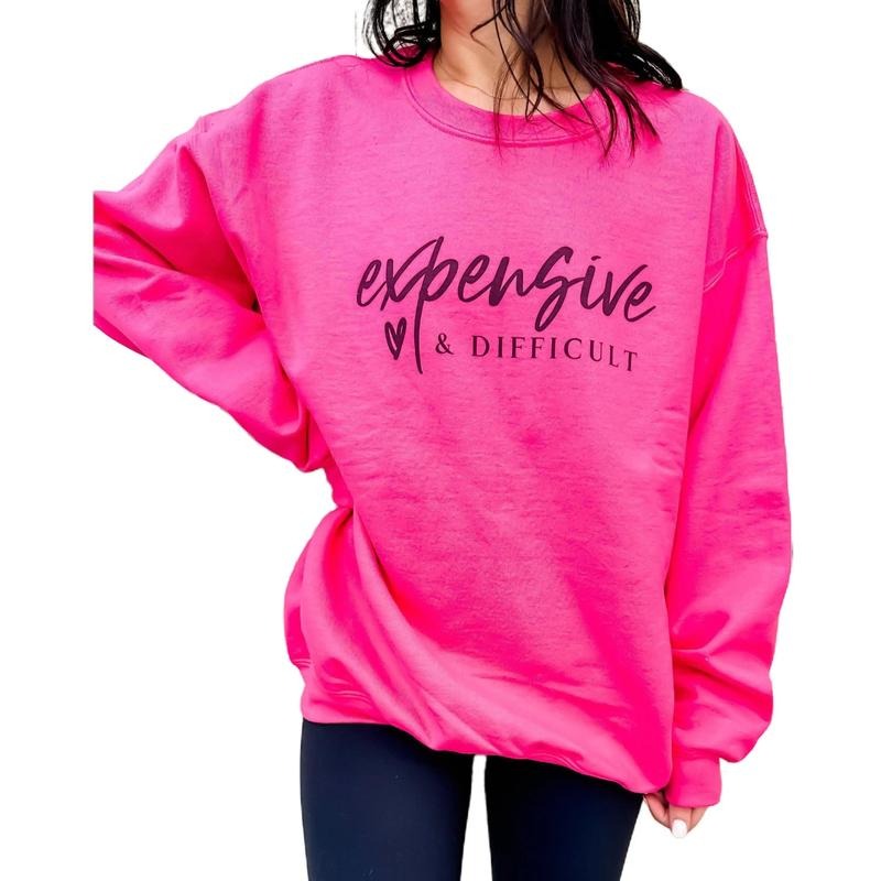 Expensive & Difficult Graphic Sweatshirt T-Shirts, Hoodie | UrbanDripWear.com